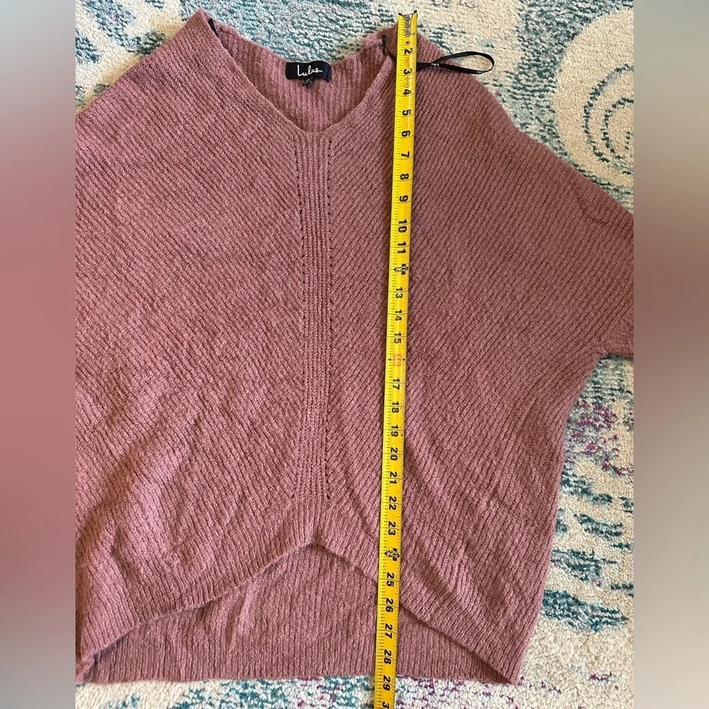 Emerson Mauve Dolman Sleeve Sweater - Picture 13 of 14